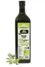 Oliwa z oliwek Extra Virgin tłoczona na zimno