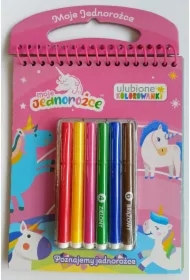 Moje jednorożce. Poznajemy jednorożce. Ulubione kolorowanki