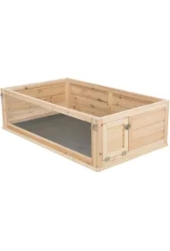 Wybieg domowy, dla kawii domowych, drewno/plastik, 100 x 30 x 60 cm