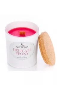 Świeczka sojowa Delicate Peony biała 135g