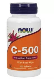 Witamina C-500 z dziką różą 40 mg Suplement diety