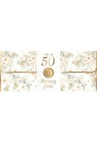 Karnet Rocznica Ślubu 50