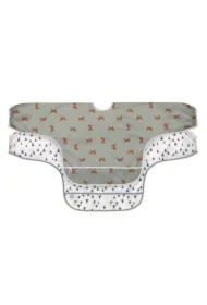 Zestaw śliniaków z długim rękawem Little Forest Lisek