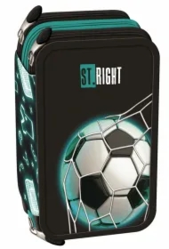 Piórnik potrójny z wyposażeniem Neon Football