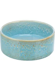 Miska ceramiczna, dla psa, niebieska, 16 cm