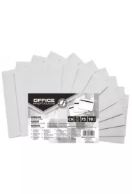 Koperta samoklejąca białe 114x162mm 10 szt