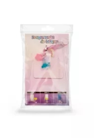 Przywieszka do telefonu miś ombre