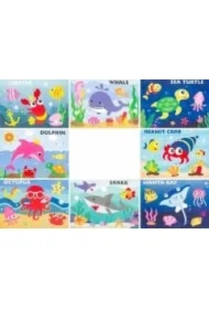 Mozaika piankowa morska 8 szt