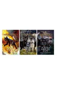 Pakiet Ścieżka Kruczej Łapy. Część 1-3. Wojownicy. Manga. Tomy 8-10: Zmącony spokój, Klan w potrzebie, Serce wojownika