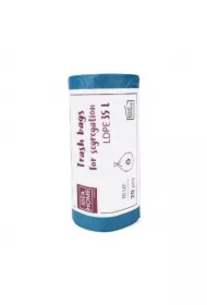 Worki na śmieci 35L niebieskie