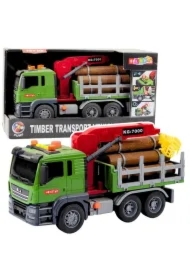 Ciężarówka transport z transportem drewna