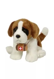 Bernardyn z beczką siedzący 25cm