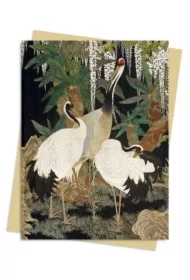 Karnet B6 Żurawie, cyklady i glicynia Ashmolean