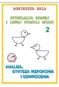 Analiza, synteza wzrokowa i odwrócenia. Stymulacja prawej i lewej półkuli. Część 2