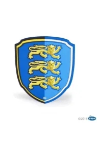 Tarcza rycerska z lwami