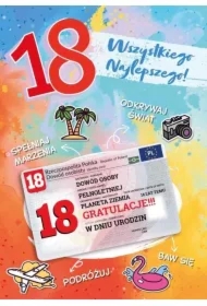 Karnet Urodziny 18