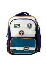 Plecak szkolny Kosmos z piórnikiem granatowy 16L