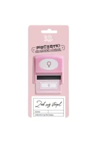 Pieczątka z napisem - Znak żeński