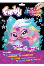 Furby. Zdrapuj, koloruj, naklejaj