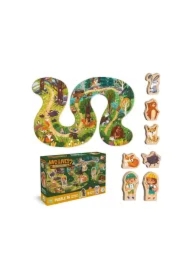 Puzzle 16 el. Who lives in the forest