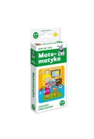 Kapitan Nauka. Matematyka. Zagadki obrazkowe 6-9 lat