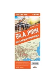 Mapa trekkingowa Riła i Piryn. Góry Bułgarii 1:80 000