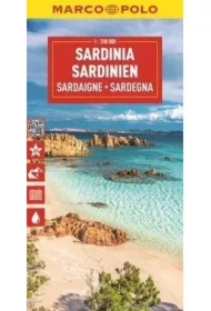 Mapa drogowa Sardynia 1:300 000