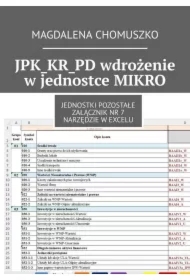 JPK_KR_PD wdrożenie w jednostce MIKRO