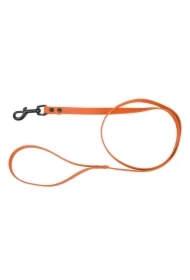 Smycz dla psa z wytrzymałej gumy, pomarańczowy, 16mm/1, 2m