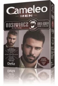 Men Anti-Grey Hair Color odsiwiacz do włosów 02 Brown