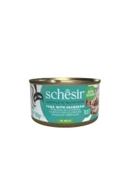 C&B, karma mokra dla kotów, tuńczyk z doradą w galarecie, puszka