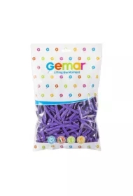 Balony Rurki włoskie fioletowe