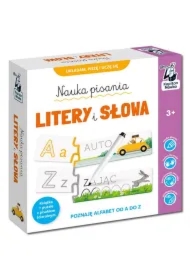 Kapitan Nauka. Litery i słowa. Książka + puzzle