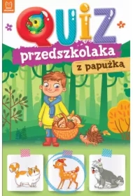 Quiz przedszkolaka z papużką