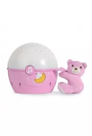 Projektor na łóżeczko różowy