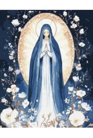 Malowanie po numerach - Niepokalana