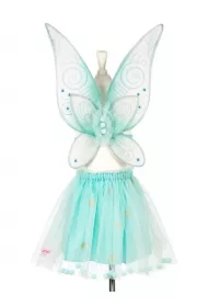 Kostium spódniczka i skrzydła elf wróżka Angelina 3-5 lat
