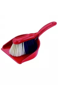 Szufelka ze zmiotką czerwona