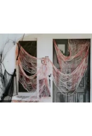 Materiał dekoracyjny z plamami krwi 0,72x9,8m