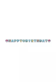 Girlanda papierowa Happy Birthday Pokemon