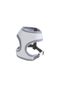 Szelki dla psa 40-52cm, szary/błękitny