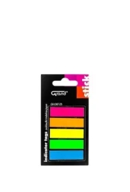 Zakładki indeksujące proste 5 kolorów