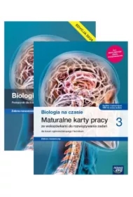 Pakiet Biologia na czasie 3. Podręcznik i Maturalne karty pracy dla liceum ogólnokształcącego i technikum. Zakres rozszerzony. Edycja 2024