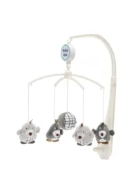 Karuzelka nad łóżeczko Kreciki szare