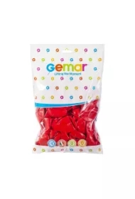 Balony pastelowe czerwone 21 cm