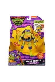 Wojownicze Żółwie Ninja. Zmutowany chaos. Donatello Deluxe z dźwiękiem, figurka, 14 cm