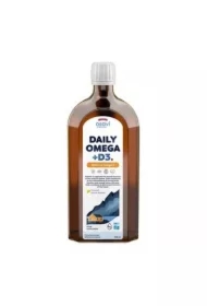 Daily Omega +D3 1600 mg, naturalny aromat cytrynowy Suplement diety