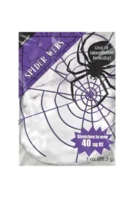 Pajęczyna Sieć Biała Dekoracyjna Halloween