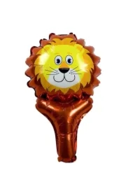 Balon foliowy zwierzątko z uchwytem lew