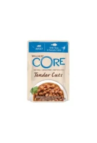 Core Tender Cuts, karma mokra, dla dorosłych kotów, z tuńczykiem w sosie, saszetka